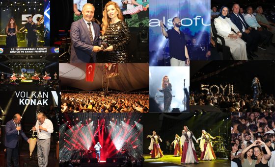 Arhavi Festivali 3. Gün Gece Programına Volkan Konak, Lara ve Ünal Sofuoğlu Damga Vurdu