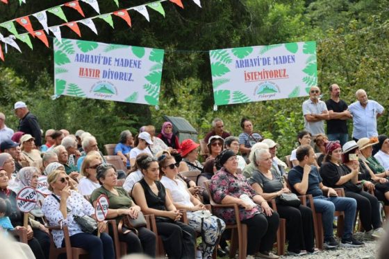 Arhavi’de Maden Ocaklarına Karşı Tepkiler Sürüyor