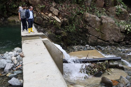 Başkan Ataselim, Yeni İçme Suyu Çalışmasında İncelemelerde Bulundu