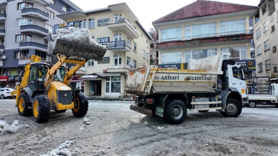 Kar Temizleme Çalışmaları Devam Ediyor