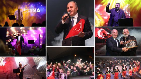 Arhavi’de Cumhuriyet Bayramı Coşkusu Konserle Kutlandı