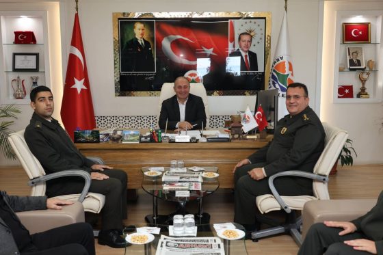 Trabzon Askerlik Şube Bölge Başkanından Belediye Başkanımıza Ziyaret