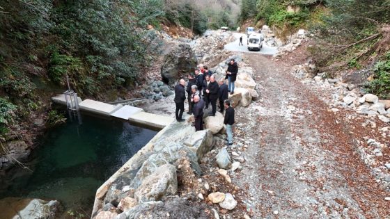 Su Hattı Çalışmaları Tamamlandı